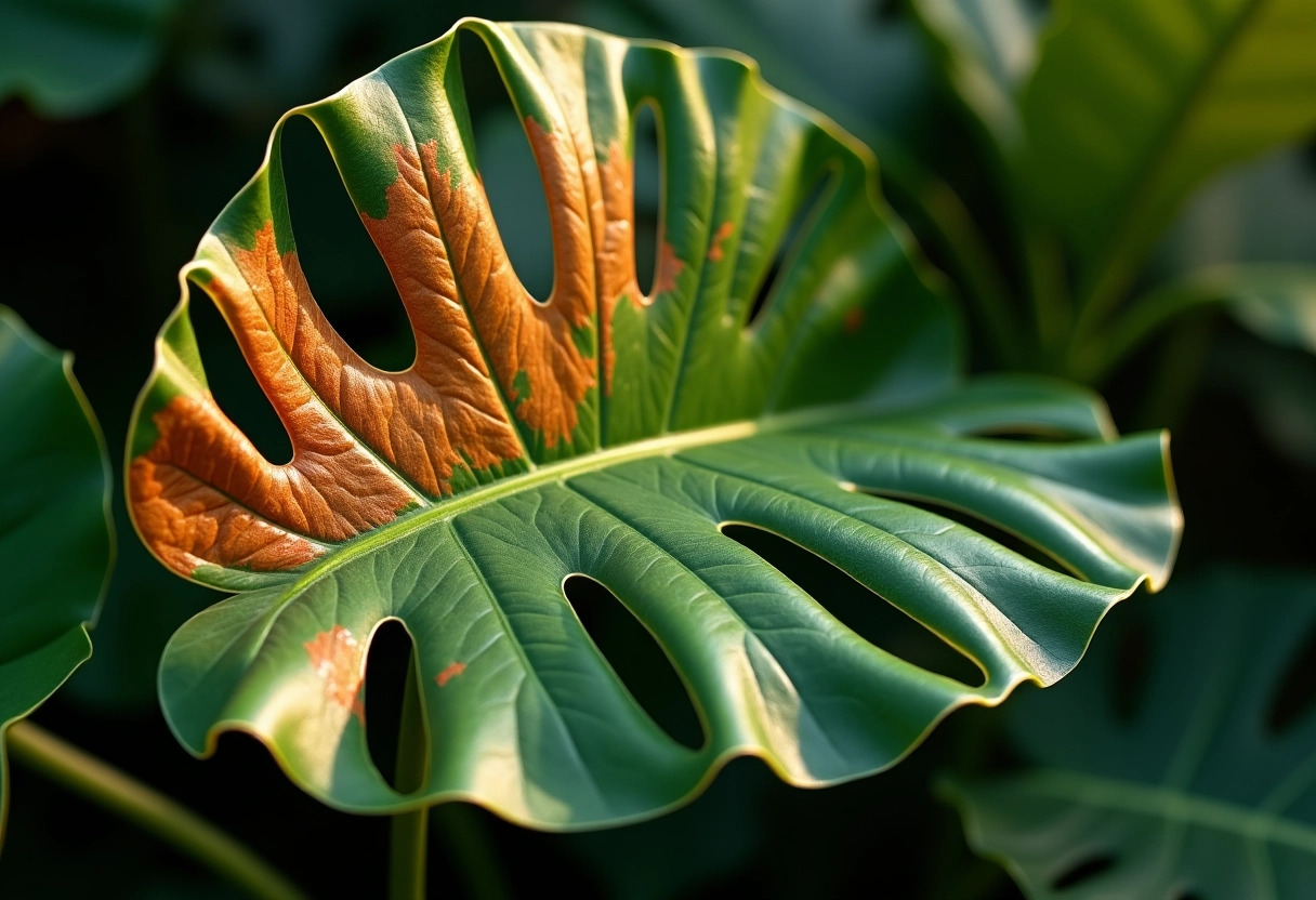 feuille monstera